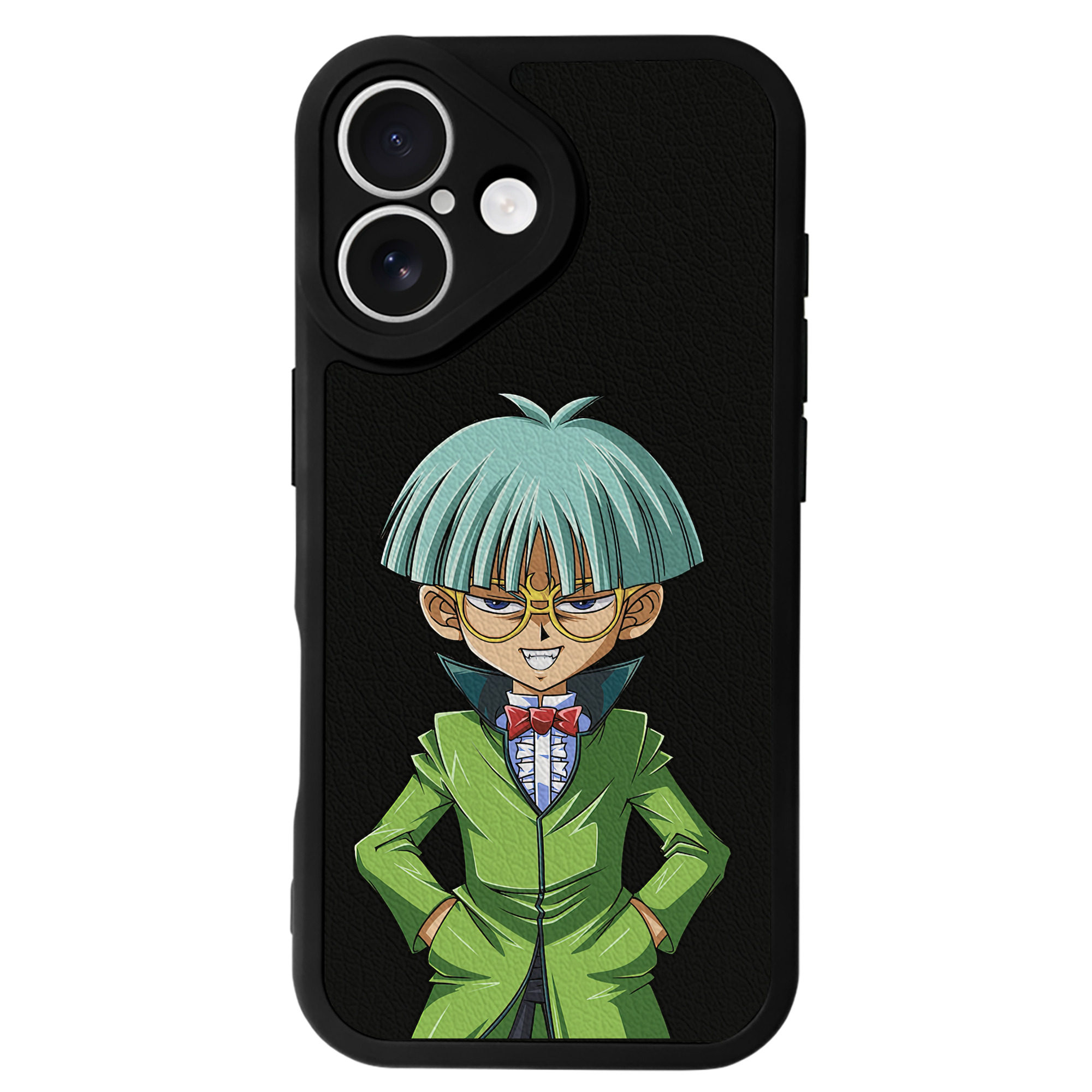 遊☆戯☆王 Yu-Gi-Oh! 【iPhone 16シリーズ対応】シリコンスマホケース（レザー調） 材質：シリコン